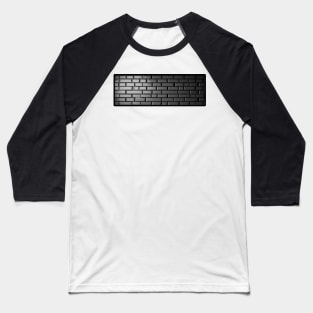 Quiet. Steady. Brick. Baseball T-Shirt